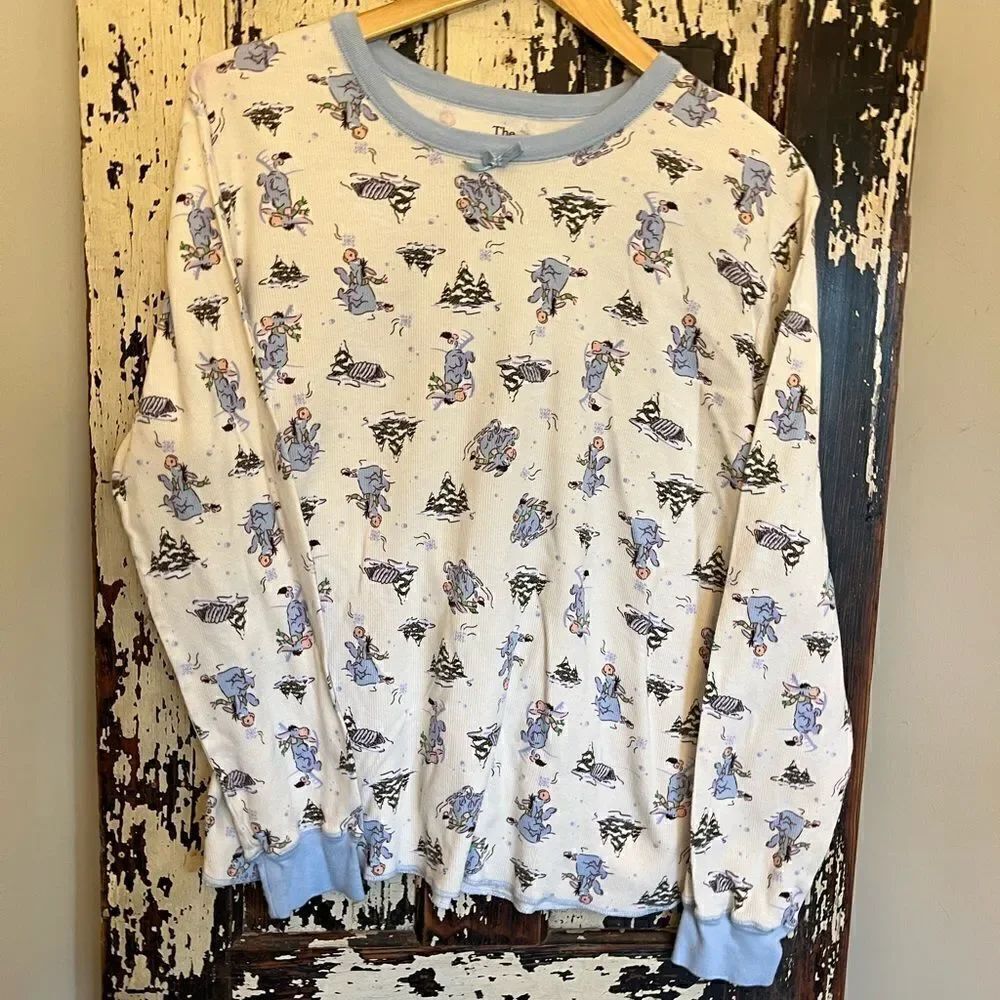 Women’s The Wonderful World of Disney Eeyore winter pajama top. Size 2X.